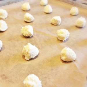 Kokosmakronen - Work in progress