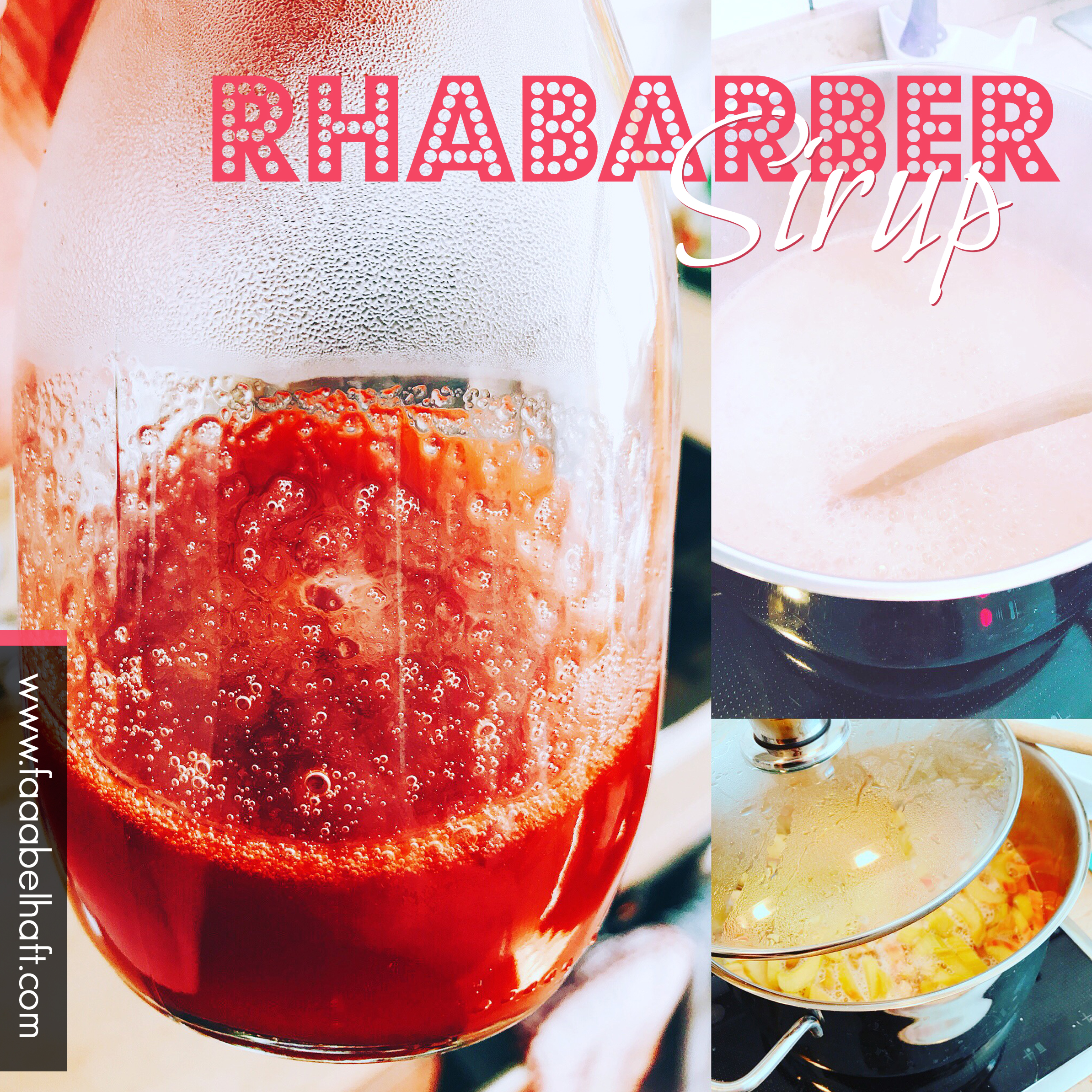 Rhabarber-Sirup